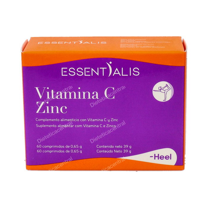 HEEL ESSENTIALIS VITAMINA C ZINC 60 comp. HEEL ESSENTIALIS VITAMINA C ZINC 60 comp.