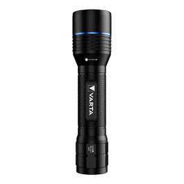 Varta Night Cutter Pro F30r Lampe Torche Rechargeable 1500 Lumens IP67 avec USB-C et Power Bank