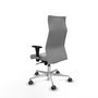 Piqueras Y Crespo Fauteuil Albacete avec mécanisme Synchro, Gris clair