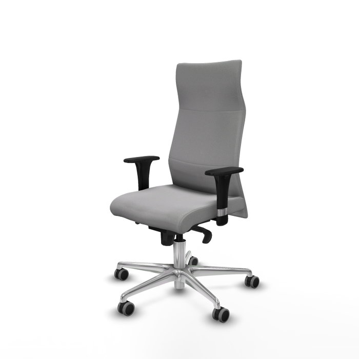 Piqueras Y Crespo Fauteuil Albacete avec mécanisme Synchro, Gris clair