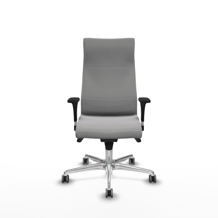 Piqueras Y Crespo Fauteuil Albacete avec mécanisme Synchro, Gris clair