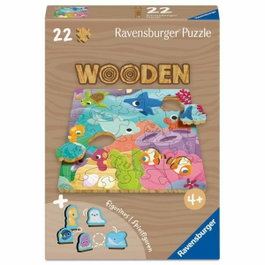 Ravensburger Monde sous-marin - Puzzle bois - 22 pièces