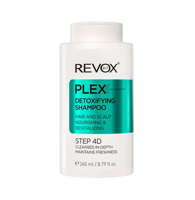 Revox B77 Plex Step 4D Shampooing Détoxifiant 260 ml Revox B77 Plex Step 4D Shampooing Détoxifiant 260 ml