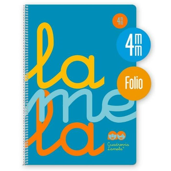 Cahier à Spirale Lamela Bleu Feuille 80 Volets (5 Unités) Cahier à Spirale Lamela Bleu Feuille 80 Volets (5 Unités)
