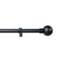 Stor Planet Tringle à Rideau Cintacor Sphère 160-300 cm Noir Métal
