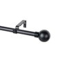 Tringle à Rideau Stor Planet Cintacor Sphère 160-300 cm Noir Métal