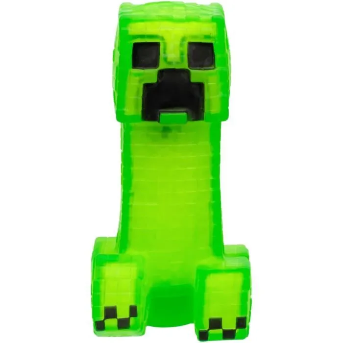 HERoeS OF GOO JIT ZU Figurine Minecraft Creeper Extensible 3x - 11 cm - Figurine élastique - Jouet extensible pour fans