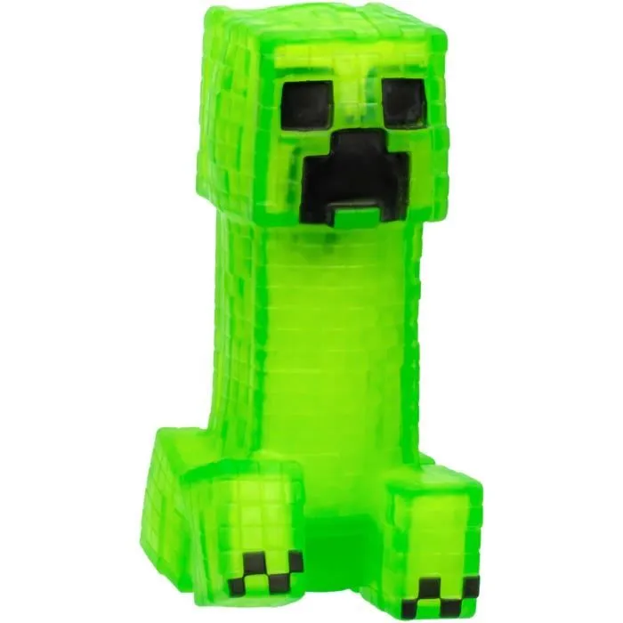 HERoeS OF GOO JIT ZU Figurine Minecraft Creeper Extensible 3x - 11 cm - Figurine élastique - Jouet extensible pour fans