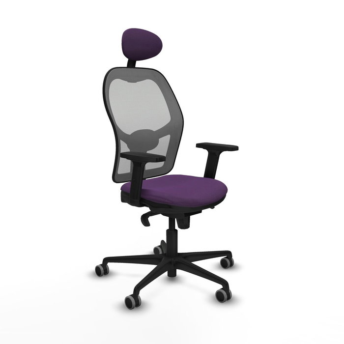 Piqueras y Crespo 2D036G1 Chaise de Bureau avec Appui-tête Violet Piqueras y Crespo 2D036G1 Chaise de Bureau avec Appui-tête Violet