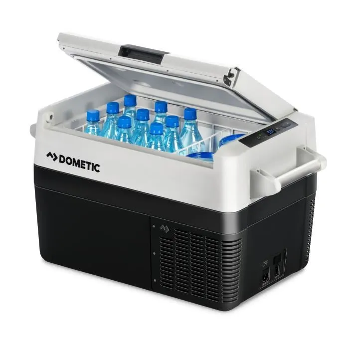 Dometic CFF35 - Glacière électrique portable à compression - 34 L - 12/24/230 V - -18 °C à +20 °C - Noir - Pour camping et plein air