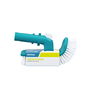Bestway Brosse Rotative 63,5 cm Piscine et Jardin 58786