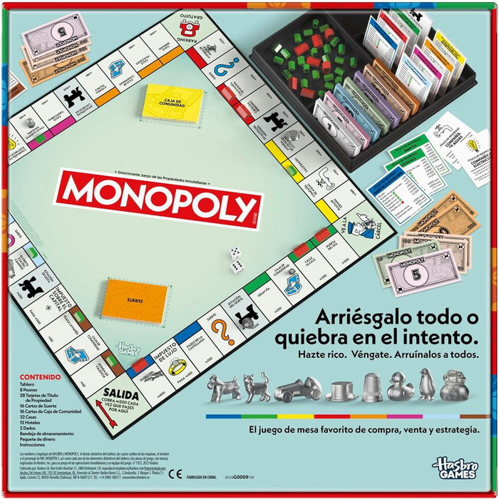 Hasbro Monopoly Classic Refresh Madrid