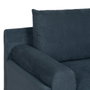 BigBuy Home Canapé trois places Bleu Bois