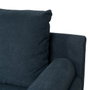 BigBuy Home Canapé trois places Bleu Bois