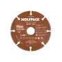 Wolfpack Linea Profesional Disque de coupe bois/plastique 115x1,2mm
