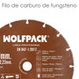 Wolfpack Linea Profesional Disque de coupe bois/plastique 115x1,2mm