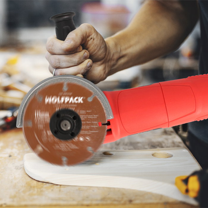 Wolfpack Linea Profesional Disque de coupe bois/plastique 115x1,2mm Wolfpack Linea Profesional Disque de coupe bois/plastique 115x1,2mm