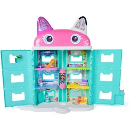 Gabby et la Maison Magique - Maison de Poupée Géante avec Figurines de Gabby et Chat, Meubles et Accessoires - Jouet dès 3 ans