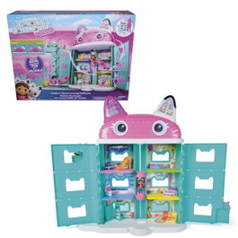 Spin Master La Casa de Muñecas de Gabby - Maison de Poupée avec Figurine et 8 Accessoires - Multilingue