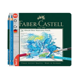 Faber Castell FC-117524 Albrecht Dürer Crayons de couleur permanents couleurs assorties 3.8 mm lot de 36