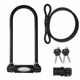 Master Lock Antivol U avec Câble Modèle XL Noir