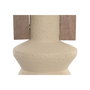 Vase Home ESPRIT Marron Beige Terre cuite Bois de manguier 15 x 15 x 31 cm