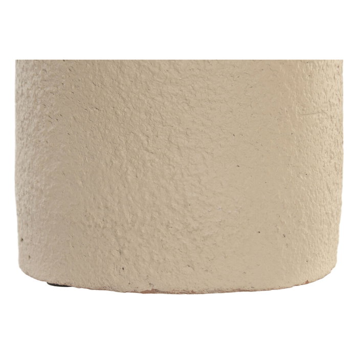 Vase Home ESPRIT Marron Beige Terre cuite Bois de manguier 15 x 15 x 31 cm