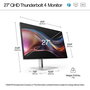 HP Écran Series 7 Pro 27 pouces 727pu - QHD Thunderbolt 4, IPS Black, HDR 400, Recharge 100 W, Réglage Ergo