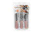 KINVARA Set de 16 couverts avec porte-couverts rose palo