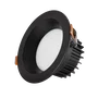 Downlight LED Circular 9W 900Lm 3000K Anti-Éblouissement UGR19 Noir 40.000H