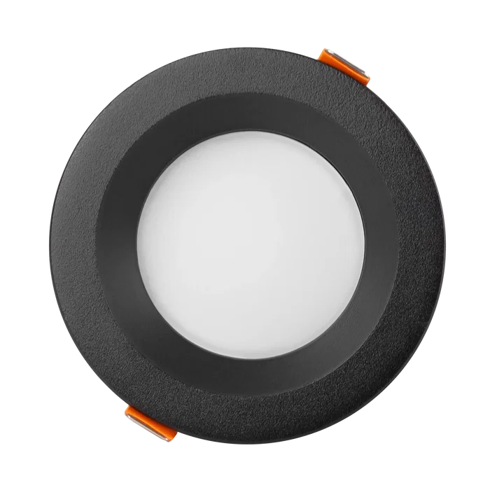 Foco Downlight Circular LED 9W 900Lm 3000K Anti-Éblouissement UGR19 Noir