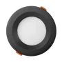 Downlight LED Circular 9W 900Lm 3000K Anti-Éblouissement UGR19 Noir 40.000H