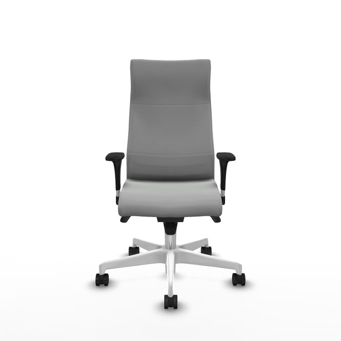 Piqueras Y Crespo Sillón Albacete Gris Clair avec Mécanisme Synchrone et Accoudoirs 1D
