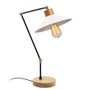 Lampe de table Huanggang OPV-525NOR2128 1xE27 Sans ampoule Blanc