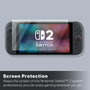 Power A Verres trempés pour Nintendo Switch 2 (x2)