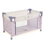 Decuevas Lit de Voyage pour Poupée - Pour Poupées jusqu'à 46 cm, Matériaux: Métal, Plastique, Polyester