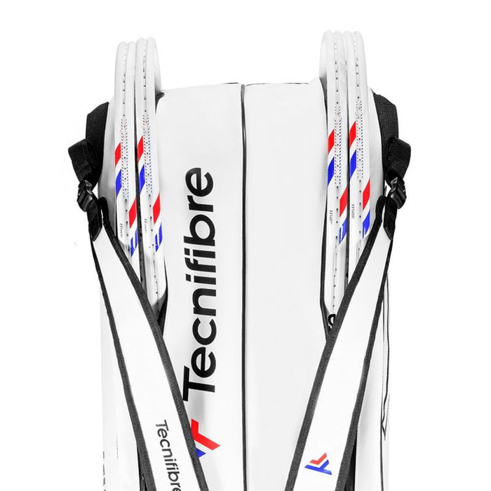 Etui à raquette Tecnifibre Tour Endurance White 12R Blanc