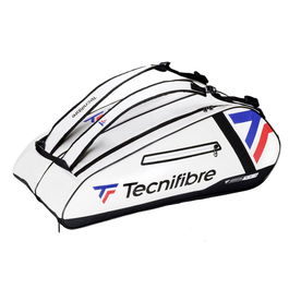 Etui à raquette Tecnifibre Tour Endurance White 12R Blanc