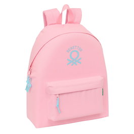 Cartable Benetton Rosa pastel Rose 33 x 42 x 15 cm