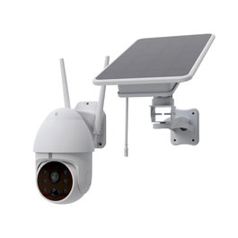 Phoenix Technologies Caméra de surveillance solaire WiFi motorisée 1080p Full HD vision nocturne détection humaine PIR IP67 compatible Tuya Smart