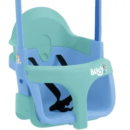 TP TOYS Quadpod 4-en-1 - Fauteuil de balançoire évolutif pour bébé et enfant de 6 mois à 8 ans - Modèle Bluey - Bleu