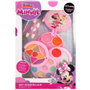 DISNEY - Set de maquillage Minnie - Coffret avec 6 fards à paupières et 12 brillants à lèvres - Pour enfants dès 5 ans