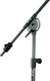 QUIKLOK Support de microphone girafe télescopique studio gran longitud avec roues