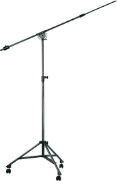 QUIKLOK Support de microphone télescopique Studio Gran Longitud avec roues