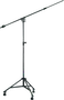 QUIKLOK Support de microphone girafe télescopique studio gran longitud avec roues