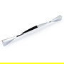 VIEFE Tirador Twisted Zamak Cromo Distancia 320 mm