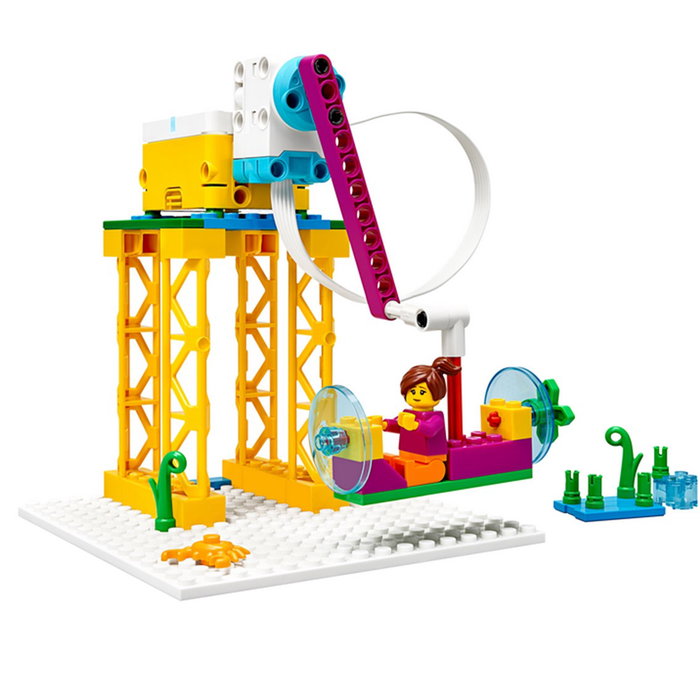 Lego Education SPIKE Essential Set de Construction STEAM avec Hub Intelligent, 2 Moteurs, Capteur de Couleur - 449 Pièces, Apprentissage Narratif pour Élèves Lego Education SPIKE Essential Set de Construction STEAM avec Hub Intelligent, 2 Moteurs, Capteur de Couleur - 449 Pièces, Apprentissage Narratif pour Élèves