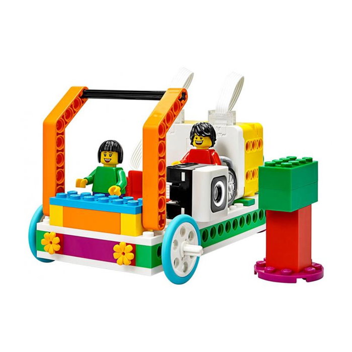Lego Education SPIKE Essential Set de Construction STEAM avec Hub Intelligent, 2 Moteurs, Capteur de Couleur - 449 Pièces, Apprentissage Narratif pour Élèves Lego Education SPIKE Essential Set de Construction STEAM avec Hub Intelligent, 2 Moteurs, Capteur de Couleur - 449 Pièces, Apprentissage Narratif pour Élèves