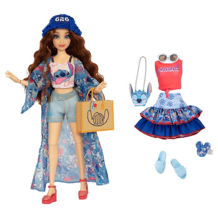 JAKKS PACIFIC Disney Fashion Doll Stitch ily 4Ever 28 cm - Poupée Stitch Disney 28 cm JAKKS PACIFIC Disney Fashion Doll Stitch ily 4Ever 28 cm - Poupée Stitch Disney 28 cm