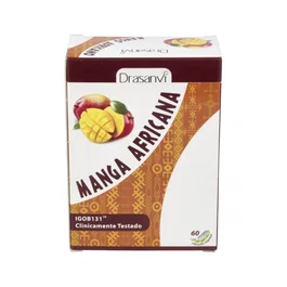 Drasanvi Mango Africano 60 gélules Complément alimentaire antioxydant avec IGOB131